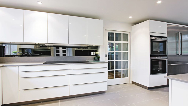 انواع مدل کابینت هایگلاس - جدیدترین مدل های کابینت هایگلاس 2020